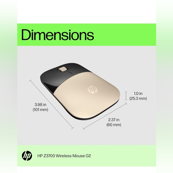 NWT HP Z3700 G2 Wireless Mouse - Picture 4 of 5